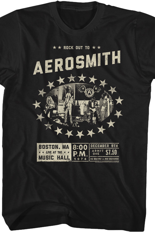 Music Hall Aerosmith T-Shirt