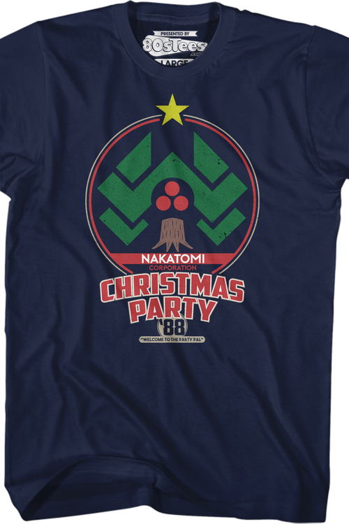 Nakatomi Christmas Party Die Hard T-Shirt