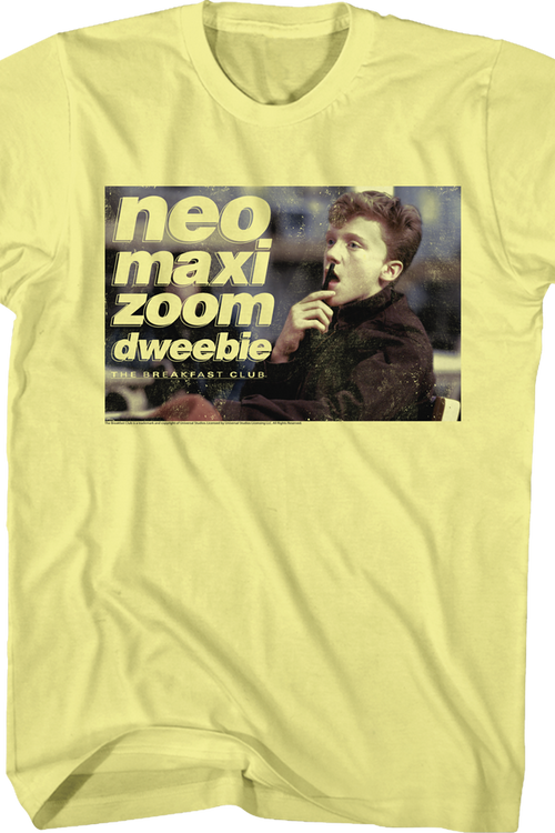 Neo Maxi Zoom Dweebie Breakfast Club T-Shirt