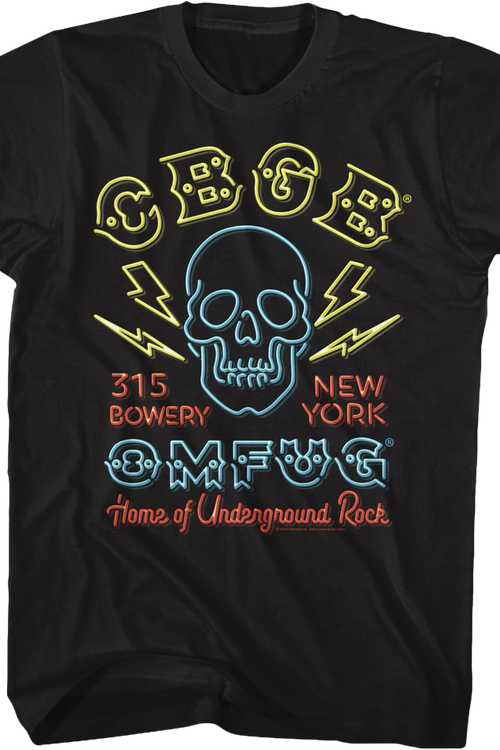 Neon CBGB T-Shirt