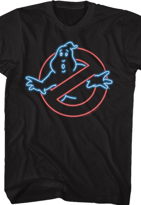 Neon Logo Real Ghostbusters T-Shirt