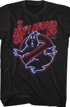 Neon Sign Ghostbusters T-Shirt