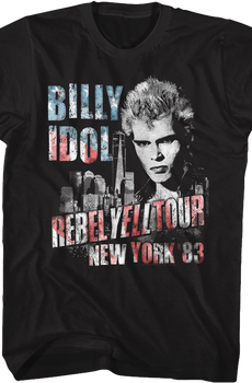 New York '83 Billy Idol T-Shirt