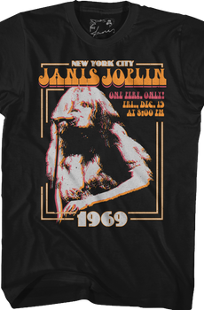 New York City Janis Joplin T-Shirt