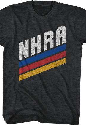NHRA Stripes National Hot Rod Association T-Shirt