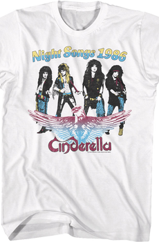 Night Songs 1986 Cinderella T-Shirt