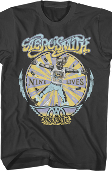 Nine Lives Aerosmith T-Shirt