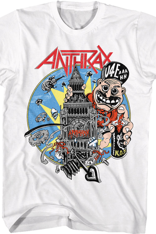 Not Man Graffiti Anthrax T-Shirt