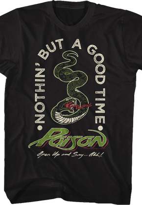 Poison Nothin' But A Good Time T-Shirt