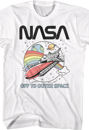 Off To Outer Space NASA T-Shirt