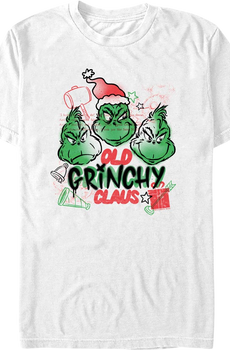 Old Grinchy Claus Dr. Seuss T-Shirt