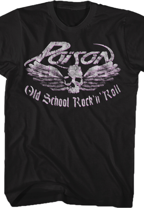 Old School Rock n Roll Poison T-Shirt