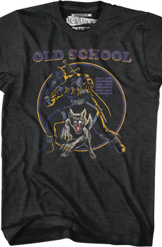Old School Snake Eyes and Timber GI Joe T-Shirt