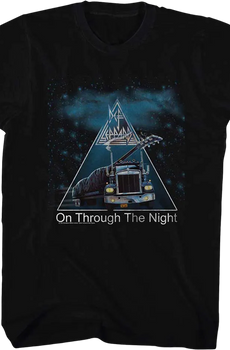 On Through The Night Triangle Def Leppard T-Shirt