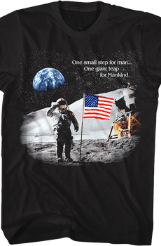 One Small Step For Man One Giant Leap For Mankind NASA T-Shirt