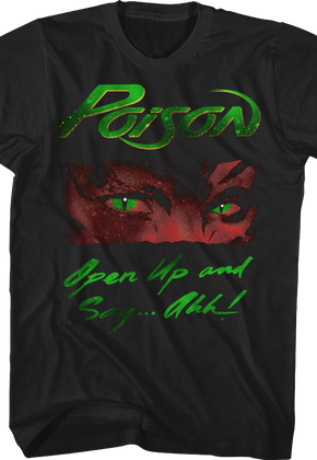Open Up and Say Ahh Album Cover Poison T-Shirt