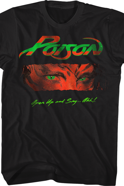 Open Up and Say Ahh Poison T-Shirt