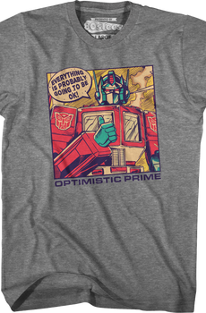 Optimistic Prime Transformers T-Shirt