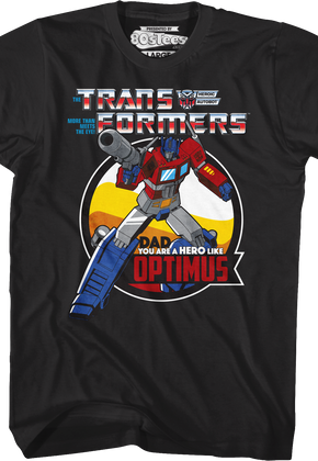 Optimus Prime Heroic Father's Day Transformers T-Shirt