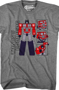 Optimus Prime True Leader Transformers T-Shirt