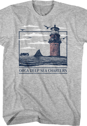 Orca Deep Sea Charters Jaws T-Shirt