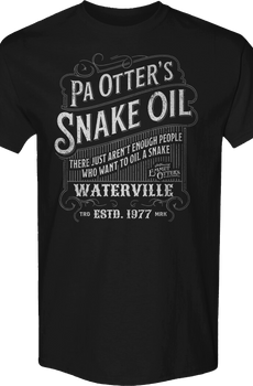 Pa Otter's Snake Oil Emmet Otter T-Shirt