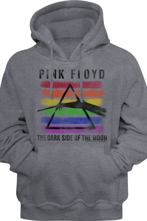 Painted Dark Side of the Moon Pink Floyd Hoodie