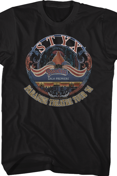 Paradise Theatre Tour Styx T-Shirt