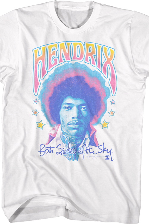 Pastel Both Sides of the Sky Jimi Hendrix T-Shirt