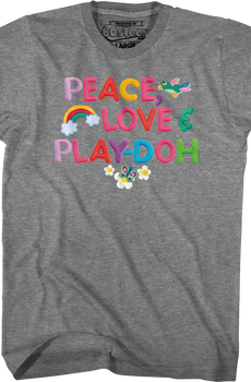 Peace Love & Play-Doh T-Shirt