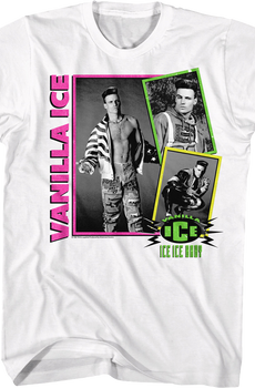 Photo Collage Vanilla Ice T-Shirt