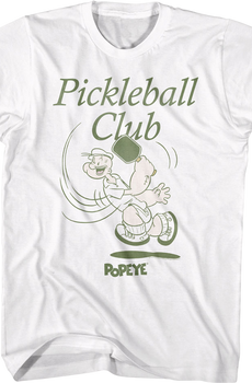 Pickleball Club Popeye T-Shirt