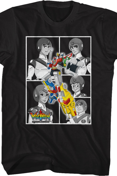 Pilot Panels Voltron T-Shirt