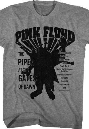 Piper At The Gates Silhouettes Pink Floyd T-Shirt