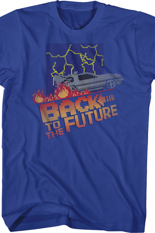 Pixel Back To The Future Shirt