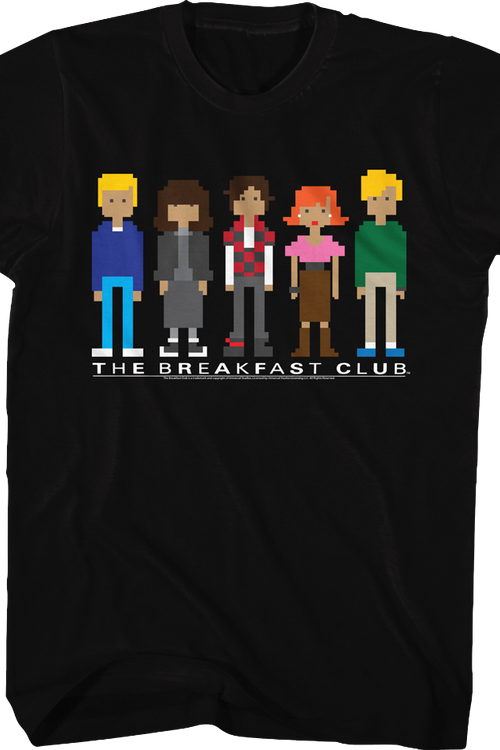 Pixels Breakfast Club T-Shirt