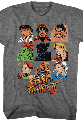 Player Select Street Fighter II T-Shirt