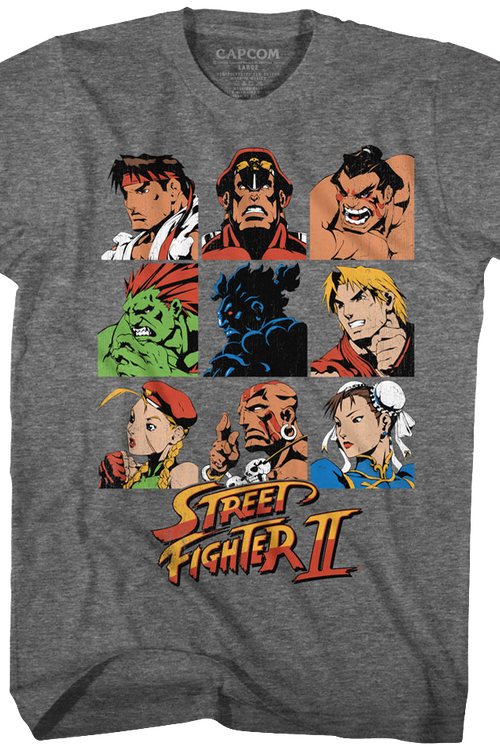 Player Select Street Fighter II T-Shirt