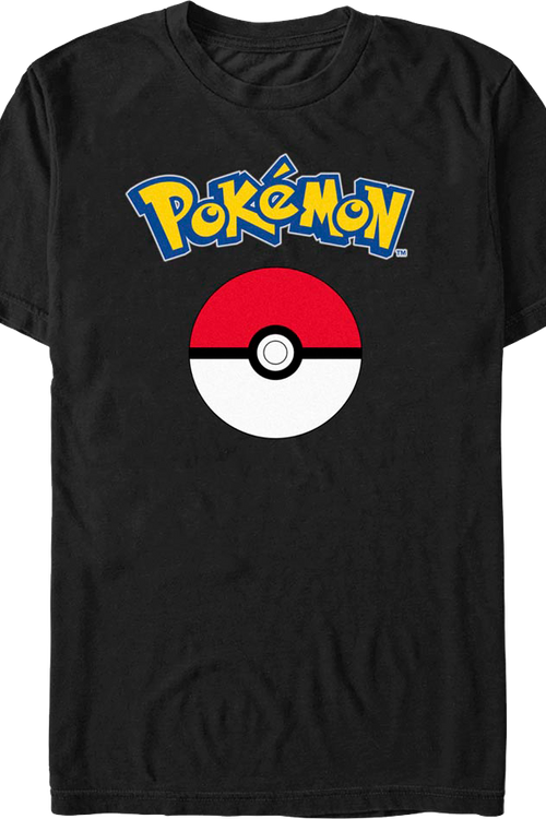 Poke Ball Logo Pokemon T-Shirt