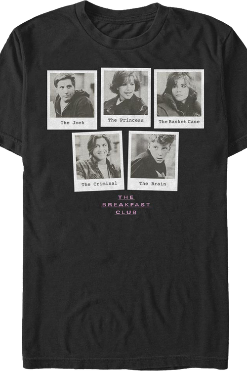 Polaroids Breakfast Club T-Shirt