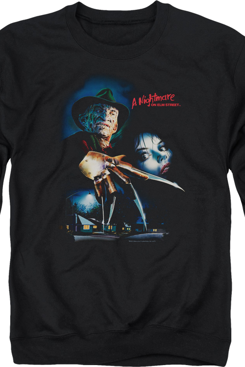 Poster Nightmare On Elm Street Sweatshirt