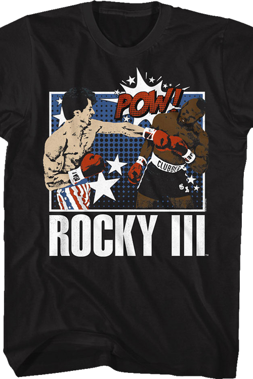 Pow Knockout Punch Rocky III T-Shirt