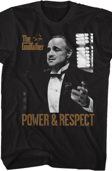 Power and Respect Godfather T-Shirt