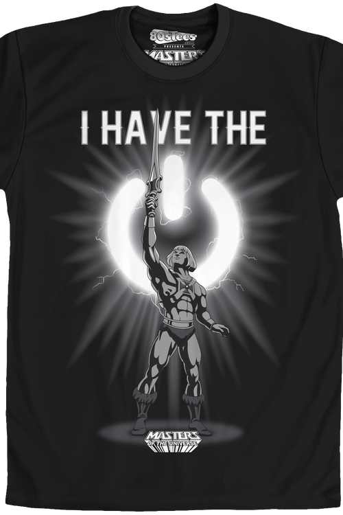 Power Button He-Man Shirt