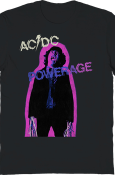 Powerage Outline ACDC T-Shirt