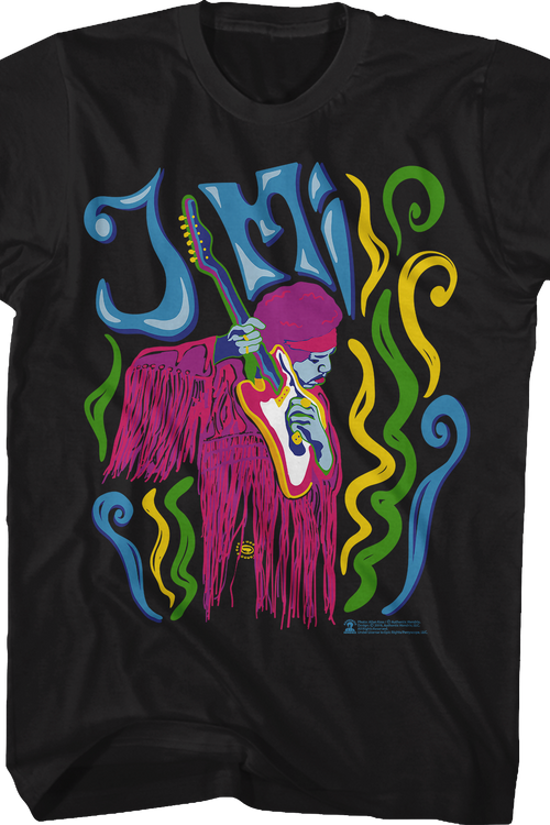 Psychedelic Jimi Hendrix T-Shirt