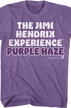 Purple Haze The Jimi Hendrix Experience T-Shirt