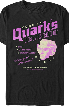 Quark's Bar & Restaurant Star Trek: Deep Space Nine T-Shirt