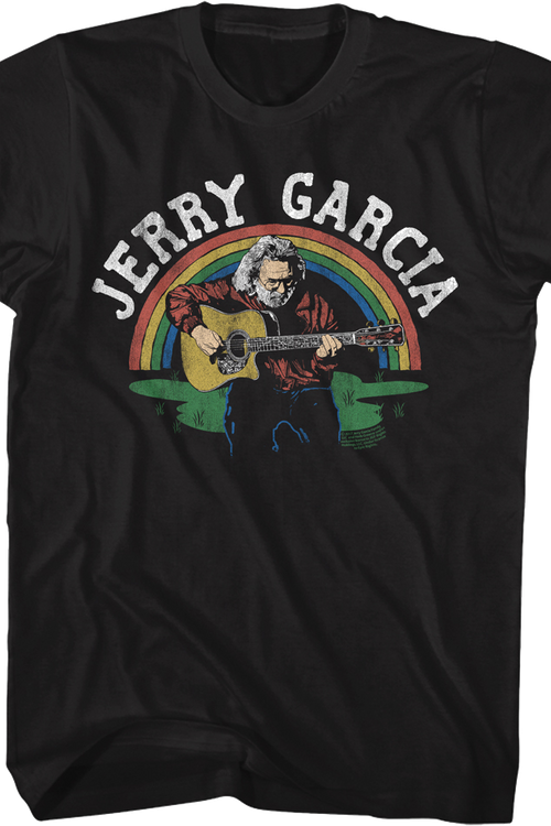 Rainbow Jerry Garcia T-Shirt