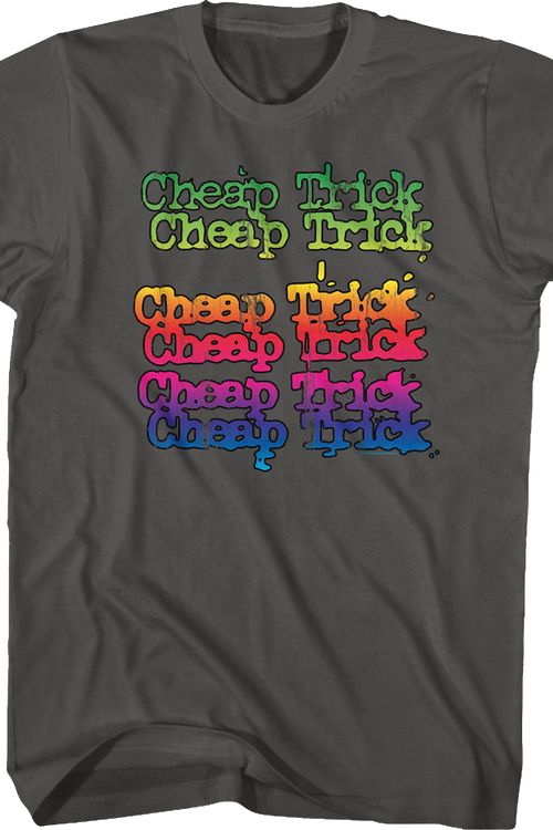 Rainbow Logo Cheap Trick T-Shirt